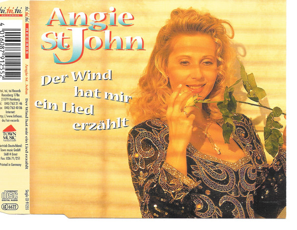 lataa albumi Angie St John - Der Wind Hat Mir Ein Lied Erzählt