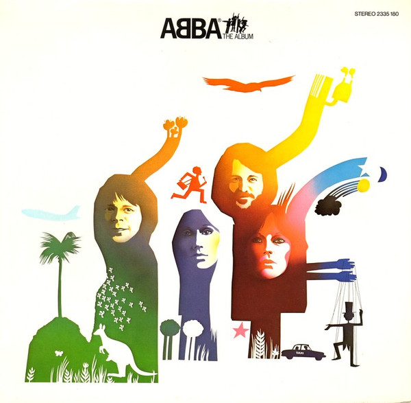 Обложка конверта виниловой пластинки ABBA - The Album
