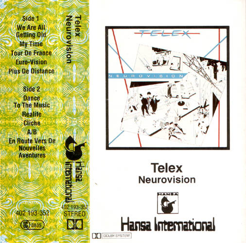 Telex – Neurovision (1980, Vinyl) - Discogs