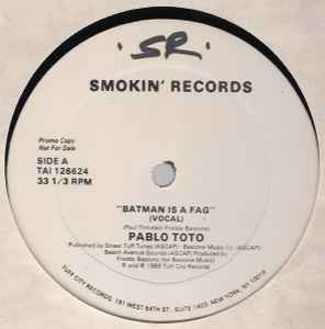 Pablo Toto - Batman Is A Fag album cover