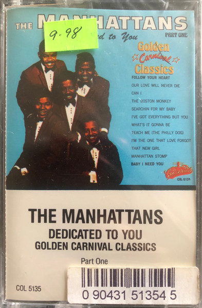 The Manhattans - Dedicated To You | Releases | Discogs