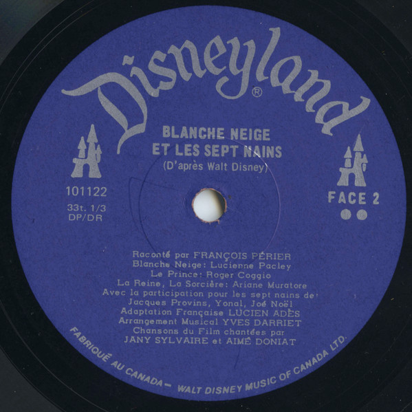 Unknown Artist - Blanche Neige Et Les Sept Nains | Disneyland (1011-22) - 4