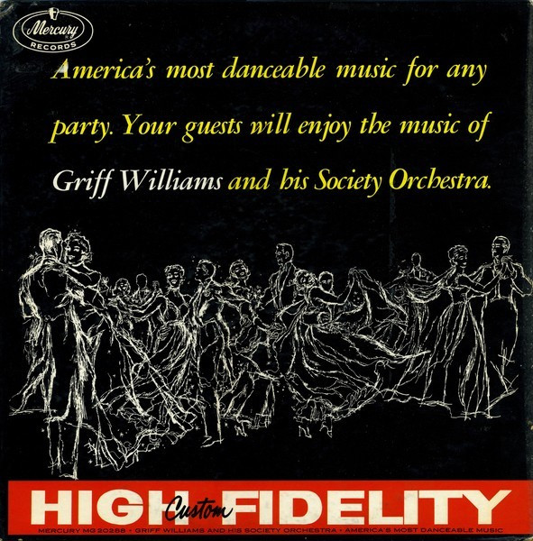Griff Williams And His Society Orchestra – America's Most Danceable Music  (1957, Reel-To-Reel) - Discogs
