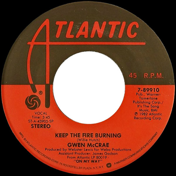 Gwen McCrae - Keep The Fire Burning | Releases | Discogs