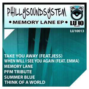 PhillySoundSystem - Memory Lane EP album cover