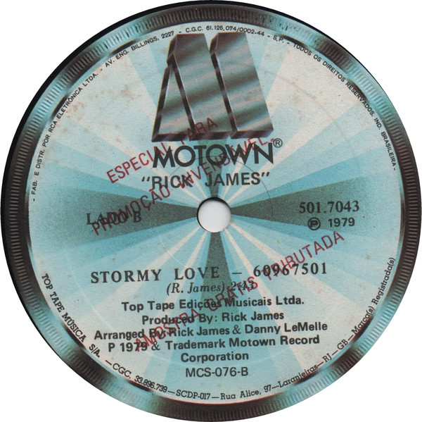 baixar álbum Download Rick James - Love Gun Stormy Love album