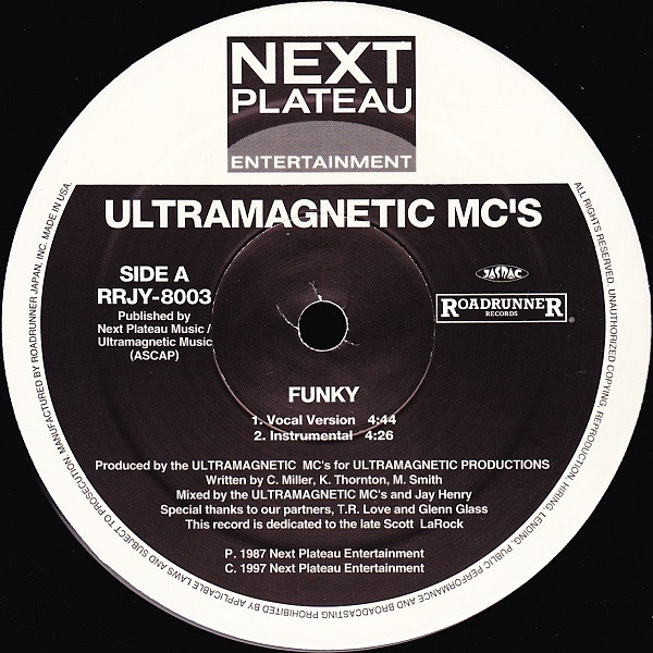 Ultra Magnetic M.C.'s - Funky | Releases | Discogs