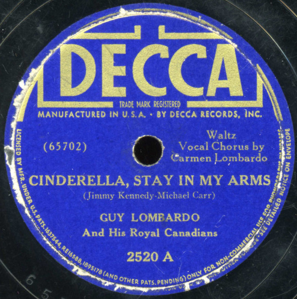 last ned album Guy Lombardo And His Royal Canadians - Cinderella Stay In My Arms Address Unknown