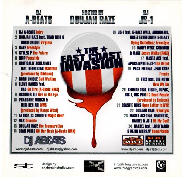 lataa albumi DJ JS1 DJ ABeats - The East Coast Invasion