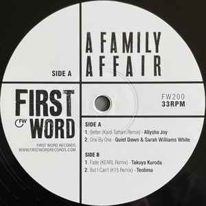 Various - A Family Affair album cover