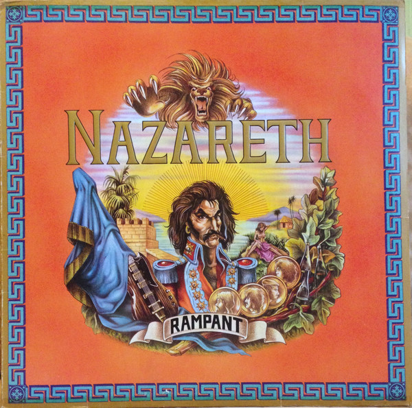 Обложка конверта виниловой пластинки Nazareth (2) - Rampant