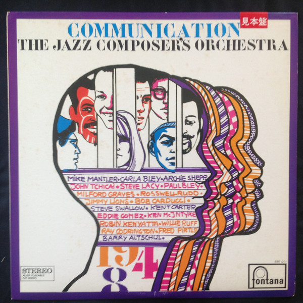 The Jazz Composer's Orchestra – Communication (1966, Unipak, Vinyl 