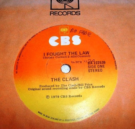 The Clash – I Fought The Law (1979, Vinyl) - Discogs