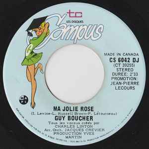 pecado revelación cascada Guy Boucher - Ma Jolie Rose | Releases | Discogs