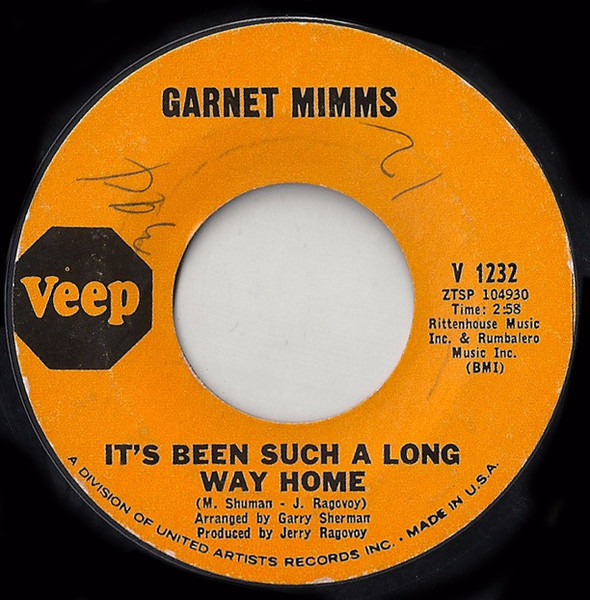 Garnet Mimms – It's Been Such A Long Way Home / Thinkin' (1966