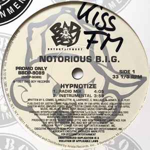 Notorious B.I.G. - Hypnotize アルバムカバー