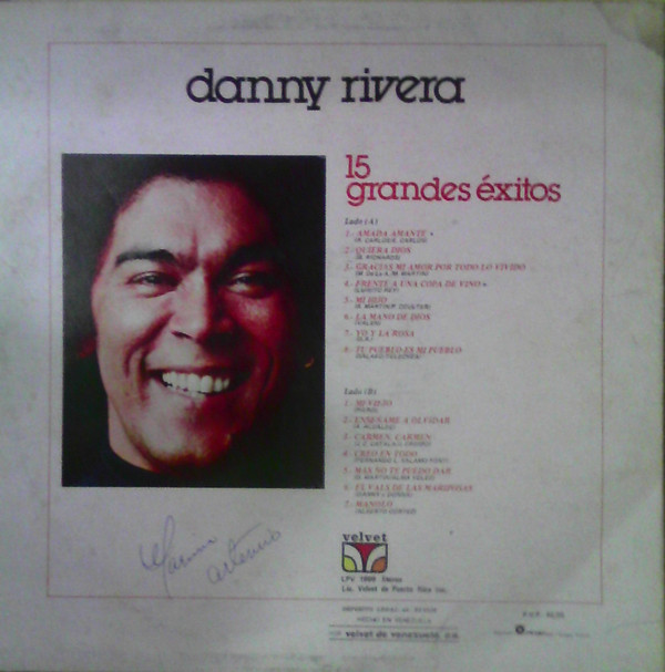 Album herunterladen Danny Rivera - 15 Grandes Éxitos