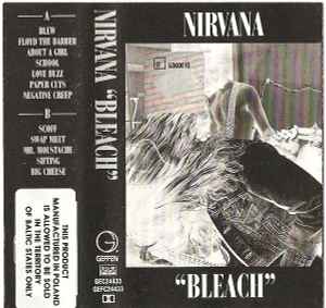 Nirvana Bleach Cassettes