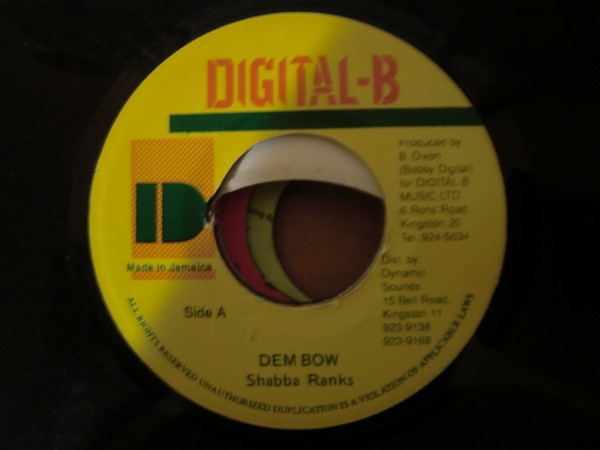 Shabba Ranks – Dem Bow (Vinyl) - Discogs