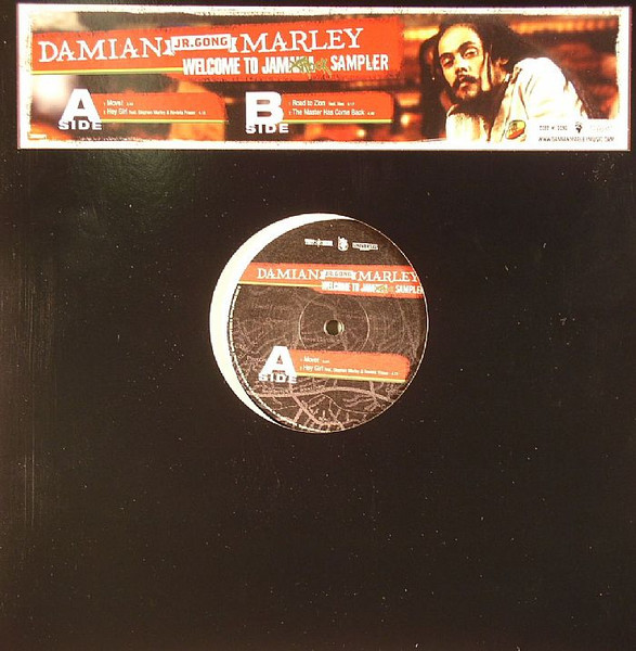 Damian 'Jr. Gong' Marley – Welcome To Jamrock Sampler (2005, Vinyl