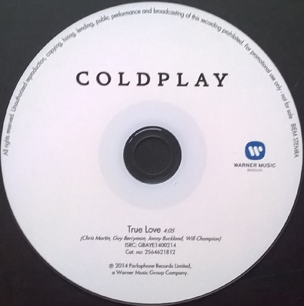 Coldplay – True Love (2014, CDr) - Discogs