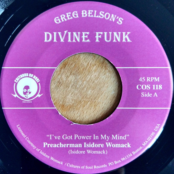 Greg Belson - Divine Funk | Cultures Of Soul Records (COS 116) - 6