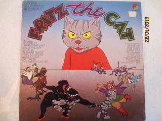 51 year old Fritz the Cat Movie soundtrack on VINYL