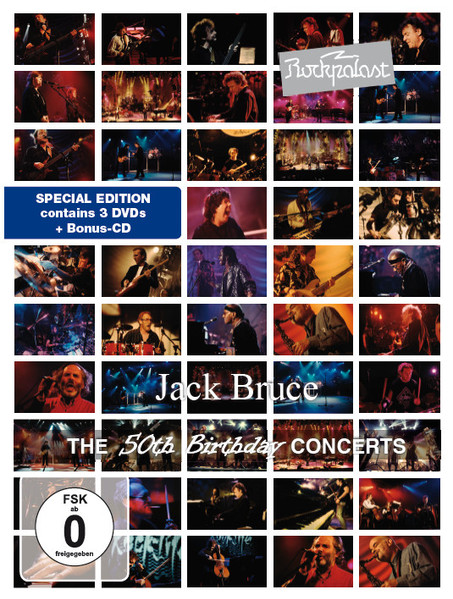 Jack Bruce – Rockpalast: The 50th Birthday Concerts (2014, DVD