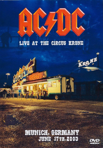 vitamin Medicinsk bund AC/DC – Live At The Circus Krone (DVD) - Discogs