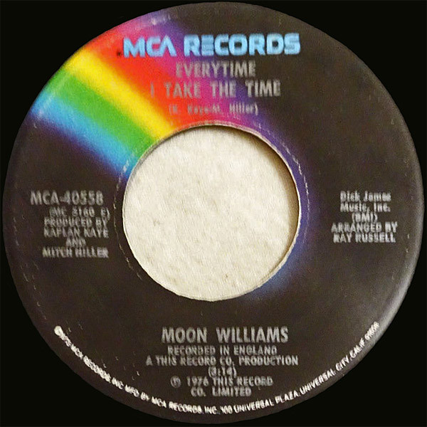 ladda ner album Moon Williams - Everytime I Take The Time When The River Stops Flowing
