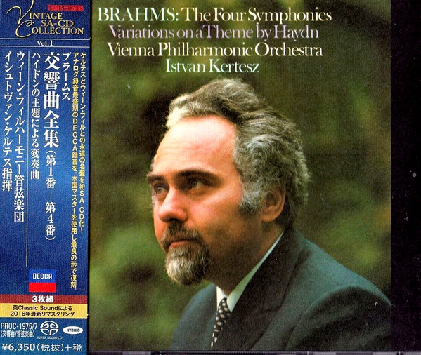 Johannes Brahms, István Kertész, Wiener Philharmoniker – The Four