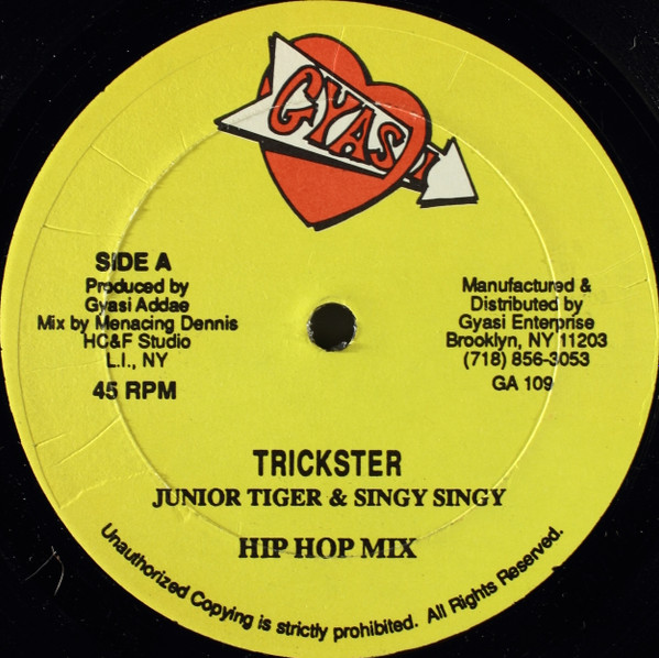 last ned album Junior Tiger & Singy Singy - Trickster