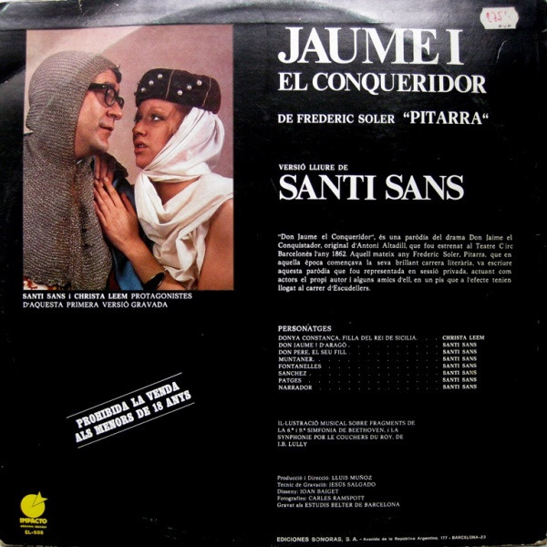 ladda ner album Download Santi Sans - Jaume I El Conqueridor album
