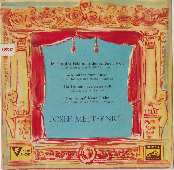 ladda ner album Josef Metternich - Ich Bin Das Faktotum Der Schönen Welt