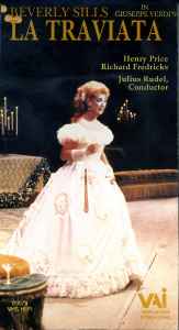 Beverly Sills - La Traviata album cover