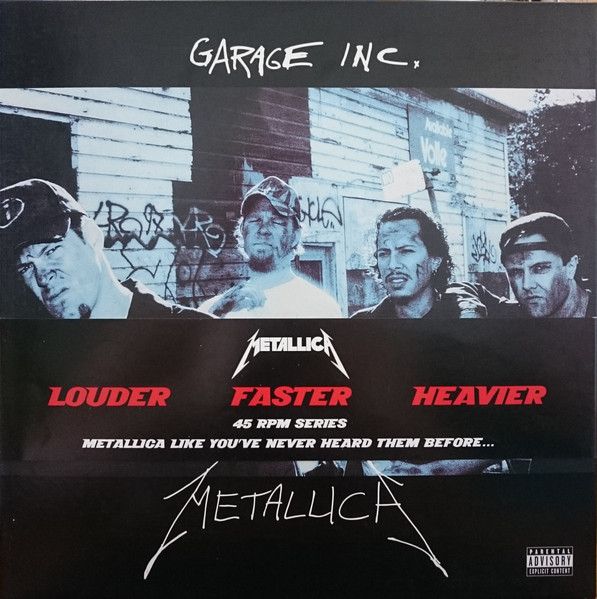 Metallica – Garage Inc. (2011, 180 Gram, Vinyl) - Discogs