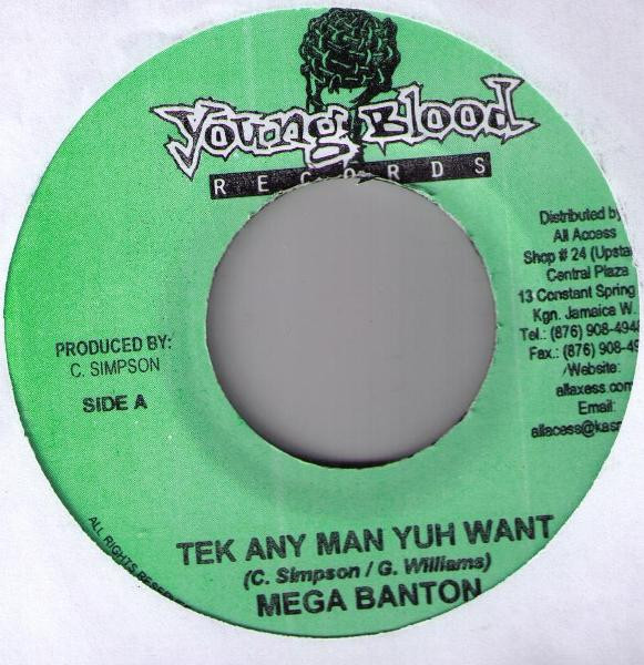 descargar álbum Mega Banton - Tek Any Man Yuh Want