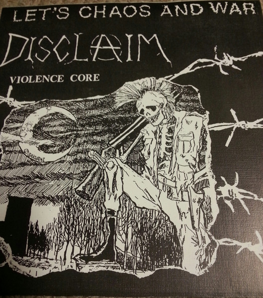 Disclaim – Let's Chaos And War (1989, Red, Flexi-disc) - Discogs