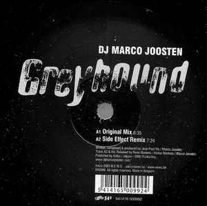 Portada de album Marco Joosten - Greyhound