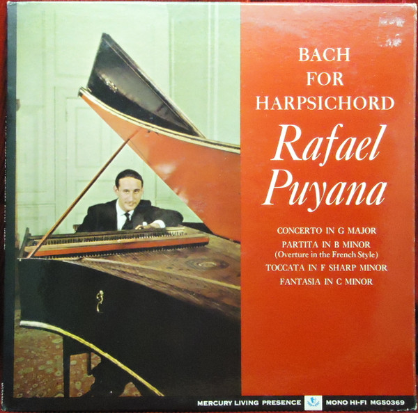 descargar álbum Rafael Puyana - Bach For Harpsichord