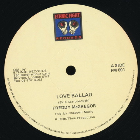 Freddie McGregor – Love Ballad (1978, Vinyl) - Discogs