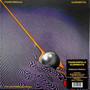 Tame Impala Currents 2017 Red Marbled Translucent Vinyl