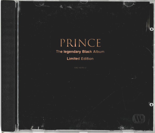 prince black album cover