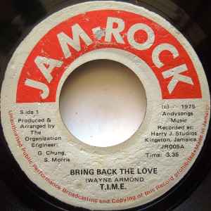 T.I.M.E. (4) - Bring Back The Love album cover