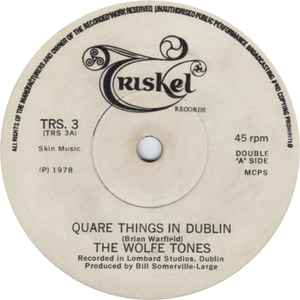 The Wolfe Tones - Quare Things In Dublin / Misty Foggy Dew album cover