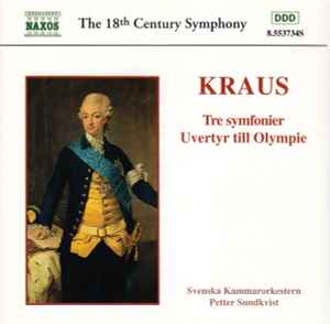 Joseph Martin Kraus - Tre Symfonier / Uvertyr Till Olympie album cover