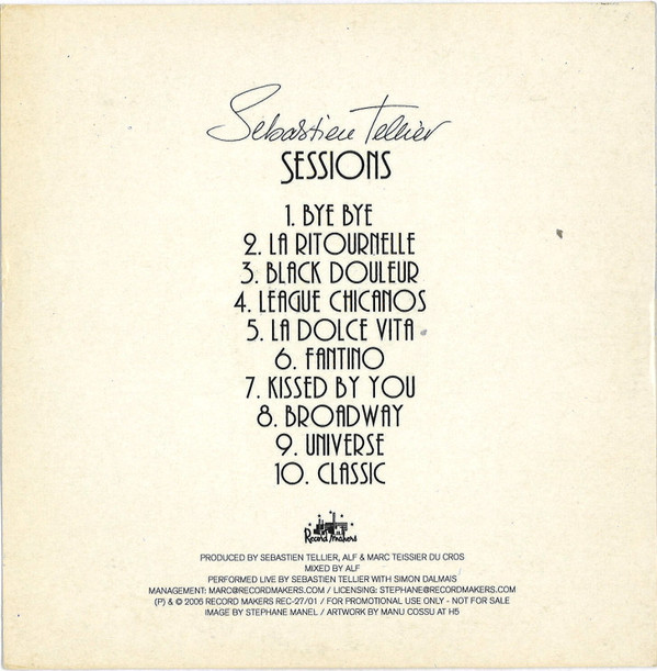 baixar álbum Sébastien Tellier - Sessions