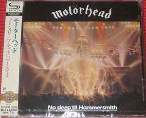 Motörhead – No Sleep 'til Hammersmith (2011, SHM-CD, CD) - Discogs