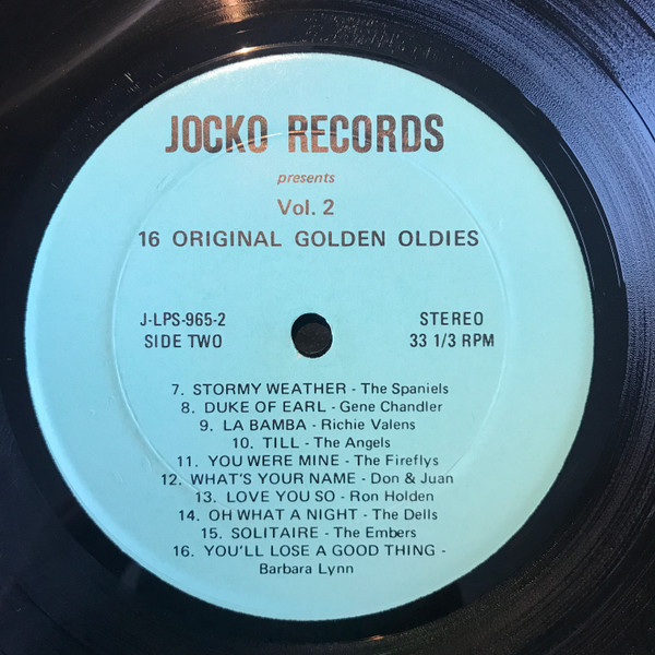 Album herunterladen Various - 16 Original Golden Oldies Vol 1