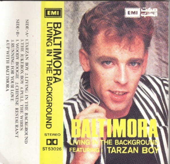 Baltimora – Living In The Background (1985, Cassette) - Discogs